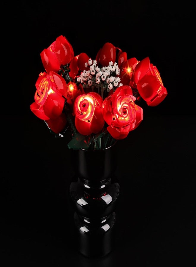 BrickSoul LED Light Kit Compatible with Lego 10328, Lighting Kits Compatible with Rose Flower Bouquet, Lights Only (Model Not Included), Classic Version - Image 1